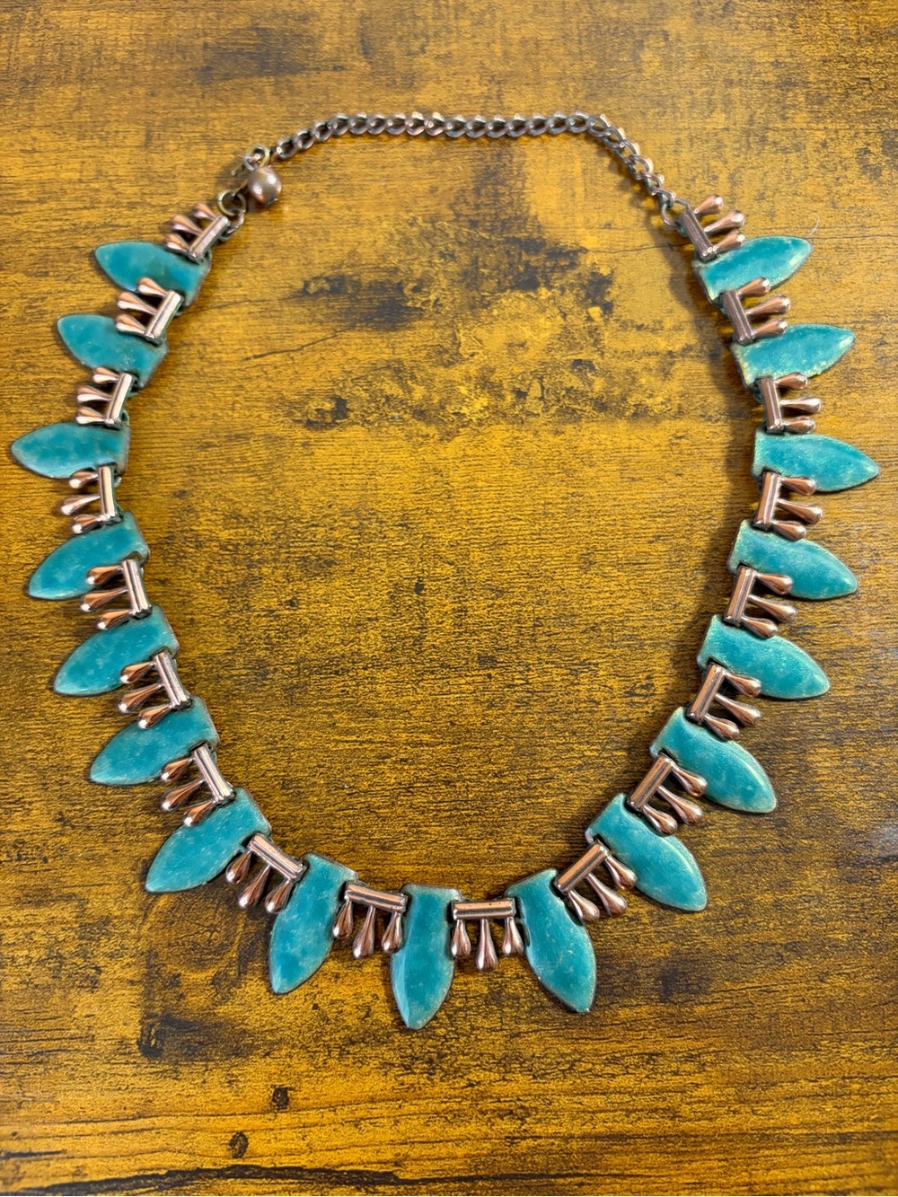 Vintage Necklace-possibly turquoise